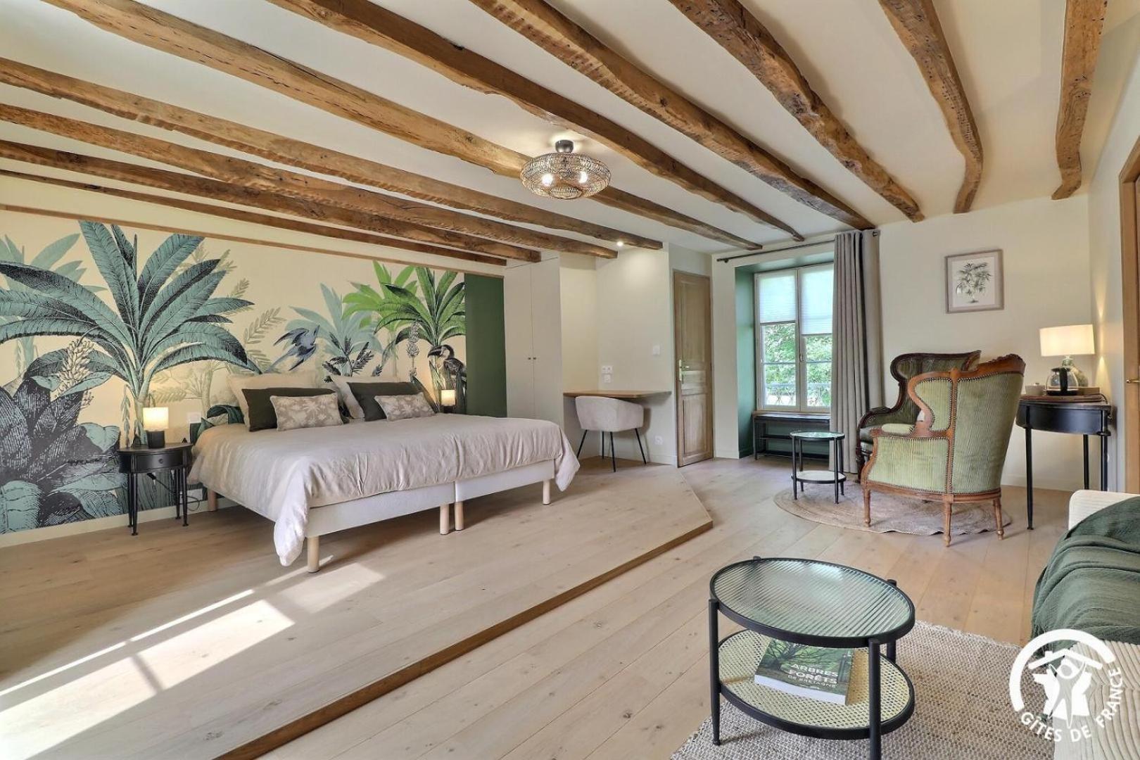 Bed and Breakfast Le Jardin De Quercus Bazouges-la-Pérouse Zewnętrze zdjęcie